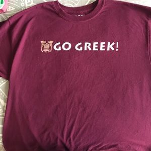Go Greek T-shirt